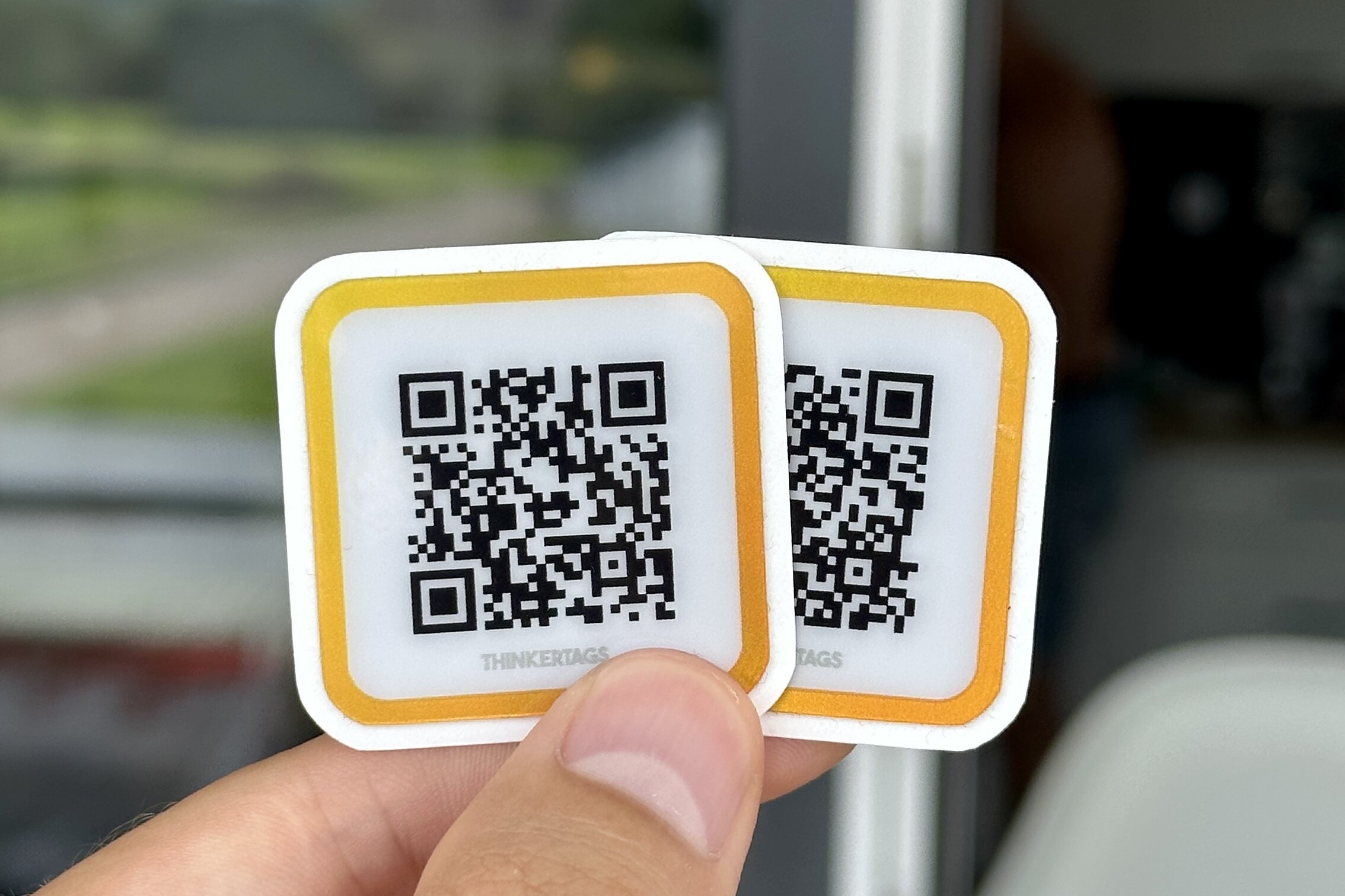 Singolo Adesivo con Codice QR